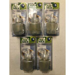 5 new airwick hidden pleasures scented oil refills crip linen